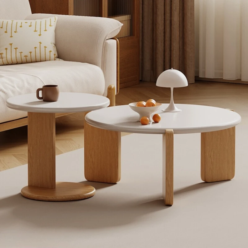 round-coffee-table-living-room-minimalist-side-wooden-legs-small-apartment-size-modern-accent-high-end-style-home-furniture