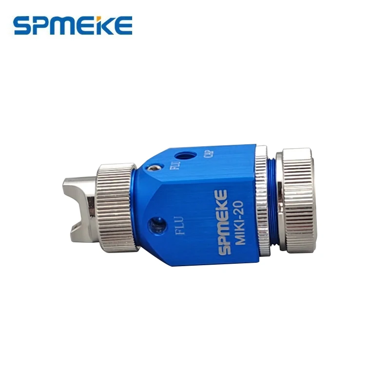 SPMEKE MIKI-20 Automatic Spray Gun Industrial Plastic Glass Spray Gun Quantitative Injection Low Pressure Paint Saving