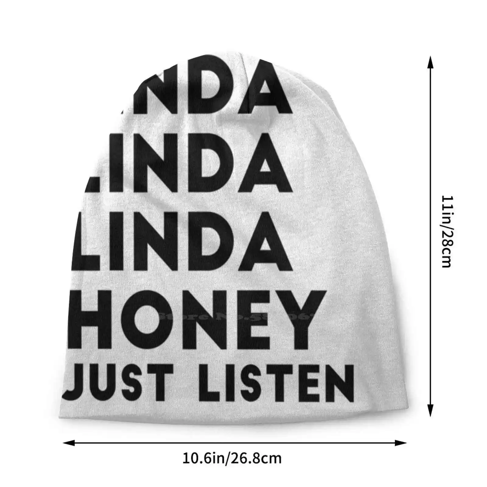 Linda Honey Just Listen Knitted Hat Warm Beanie Outdoor Caps Funny Humor Linda Honey Just Listen Cupcakes Child Kids Youtube