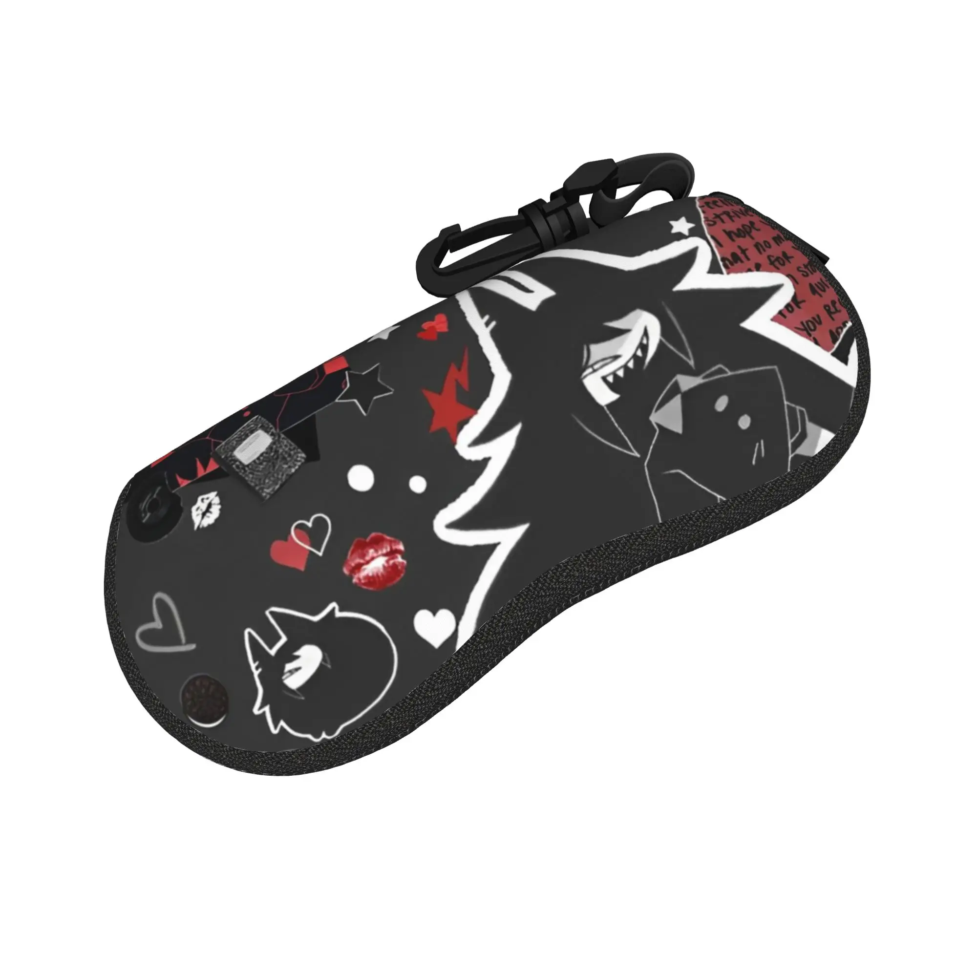 Cartoon Anime Miss Circle Glasses Case Unisex Convenient Box Fundamental Paper Education Sunglasses Storage Box Sunglasses Box