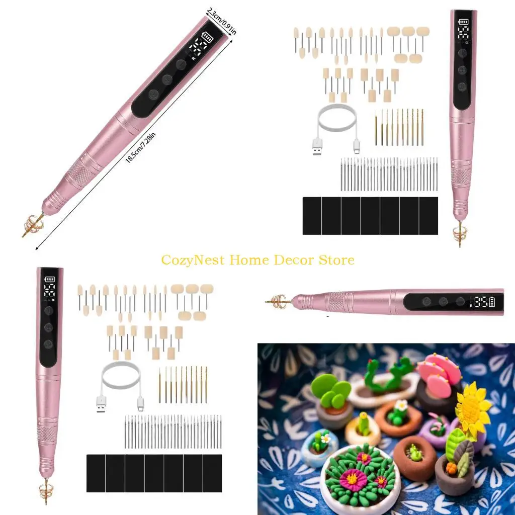 

92MF Wireless Polishing Set for Jewelry Craft Adjustable