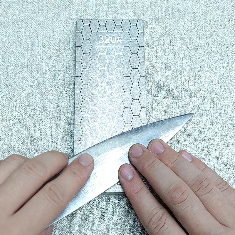 Diamond Sharpening Stone Knife Sharpener, No Base Needed, Diamond Whetstone Grinding Bar for Kitchen Tools