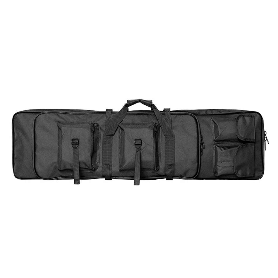 Hunting Double-layer Gun Bag Tactical Airsoft Backpack 0.8M/1M/1.2M Multi Pocket Rifle Bag Fishing Bags
