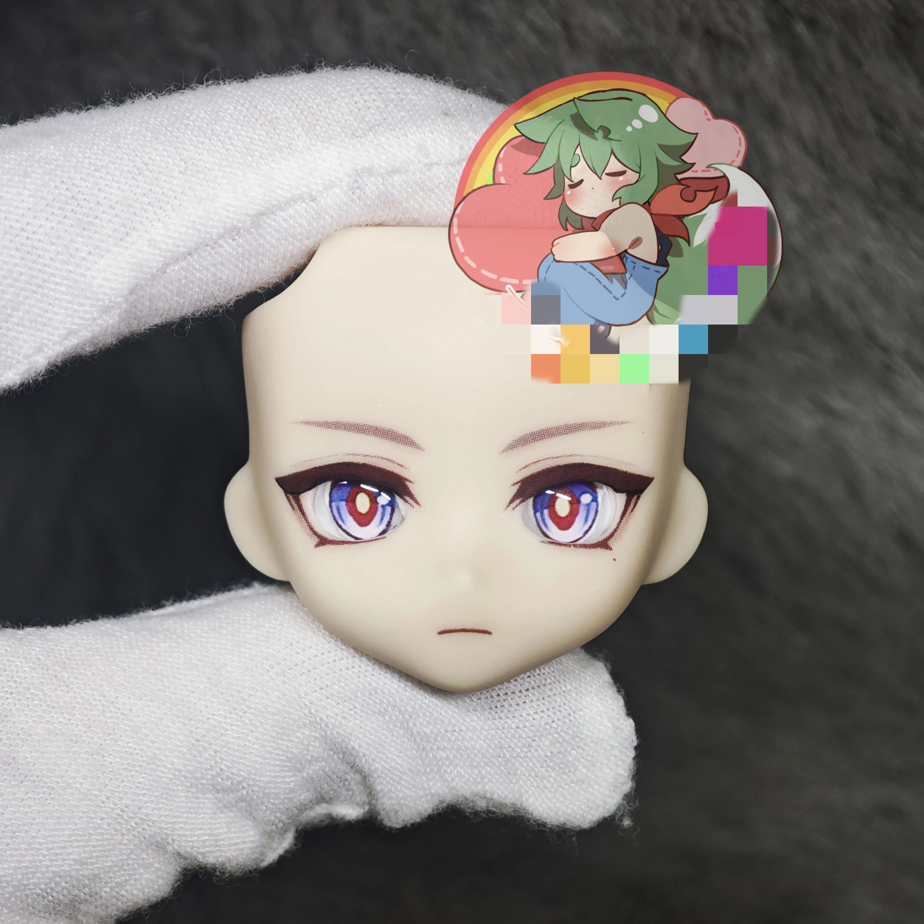 Genshin Impact Illuga OB11 OB2 - Anime Cosplay Eye Makeup incelemesi ve fiyatı