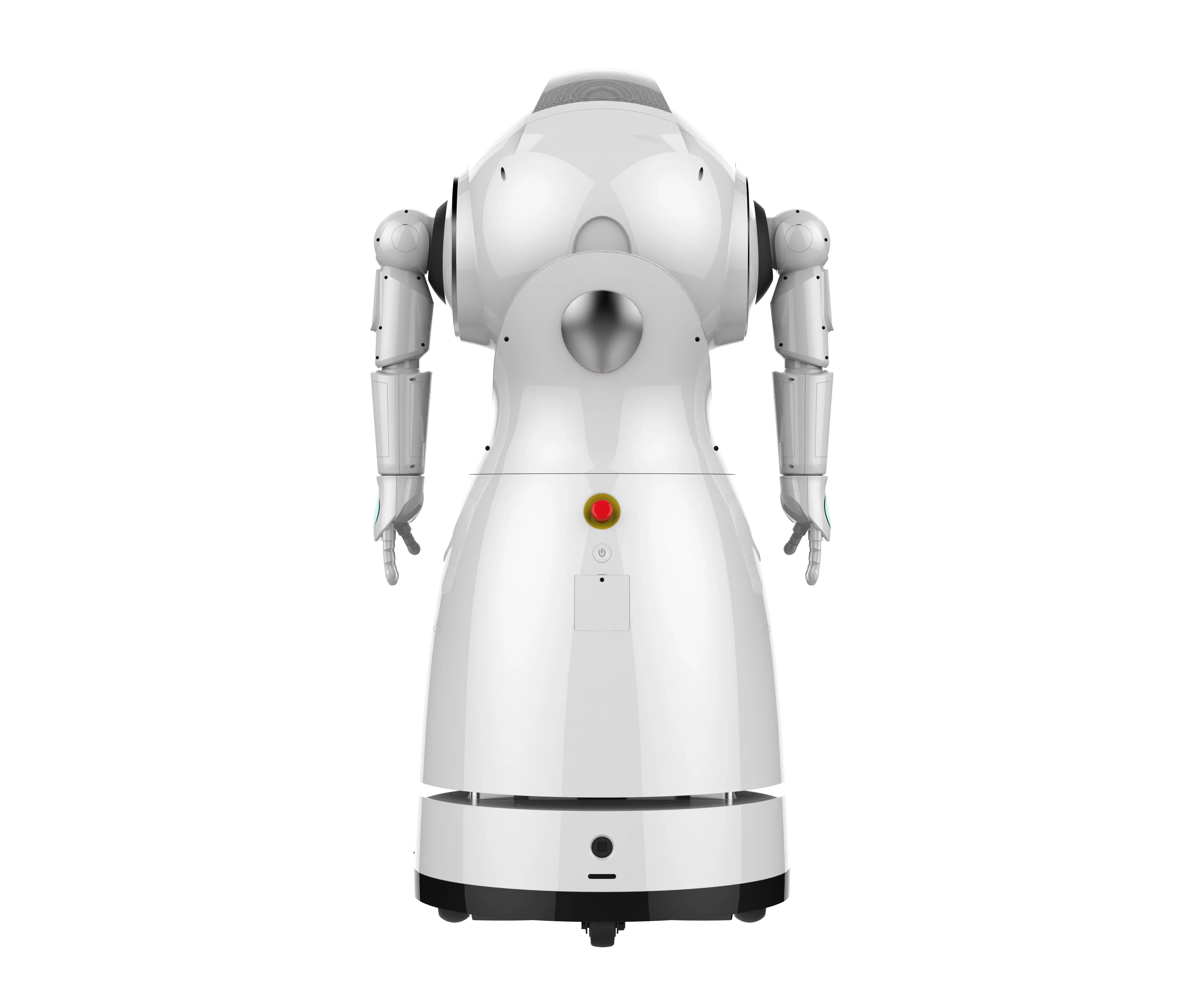 Auto Charge Intelligent robot consultant humanoid smart service reception  face recognition greeting