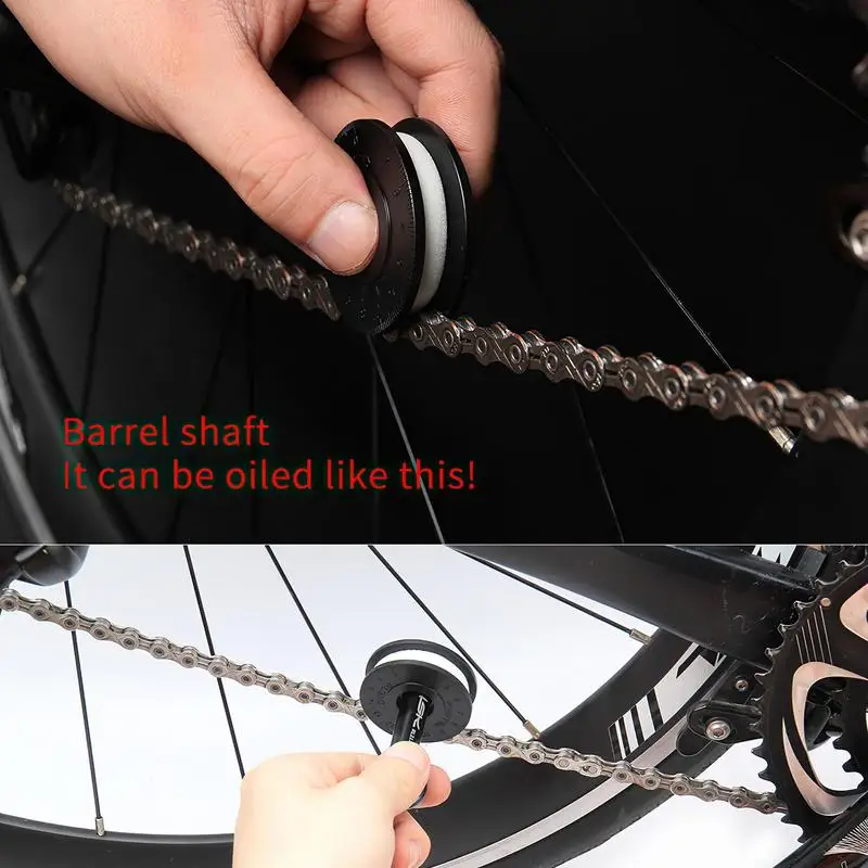 Road Bike Chain Holder Bicycle Cycling Oiler Dummy Sleeping Hub Mountain Road Bike Quick Release Measuring Tool Chain Keeper