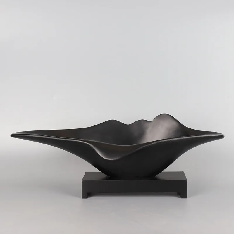 

Modern new Chinese resin flower pot simulation home hotel company office living room entrance floral decoration ornament