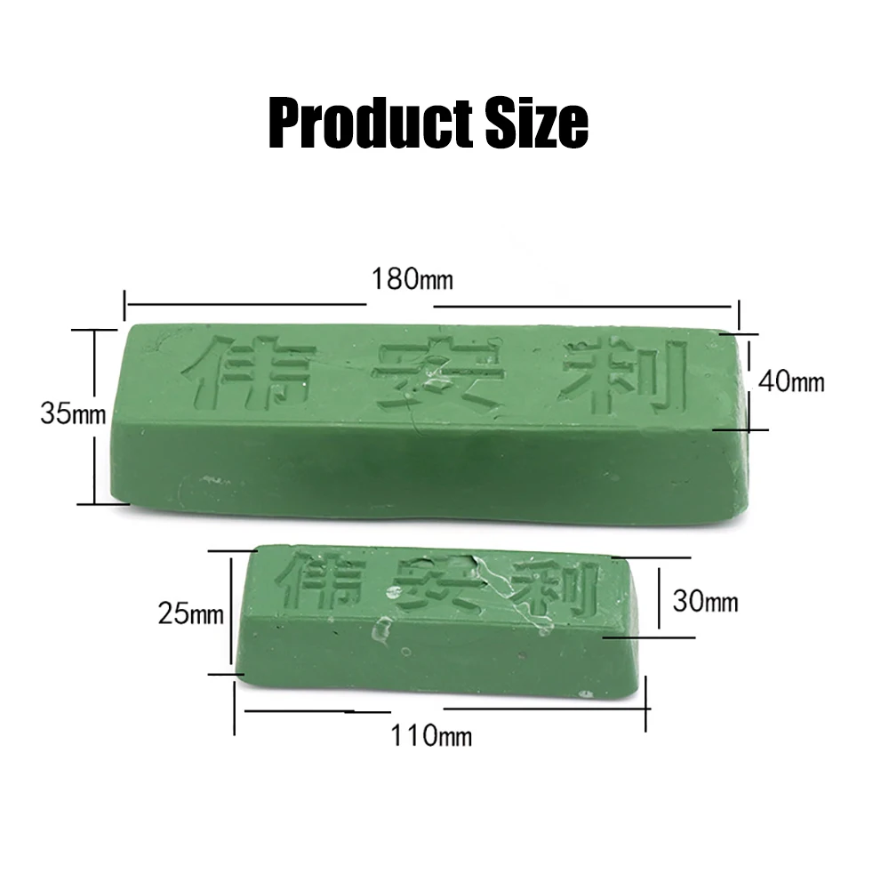 Pasta de cera para pulir, cera blanca y verde, Metal, acero inoxidable, cera para pulir, madera, vidrio, Jade, pulido, espejo brillante, pulido fino