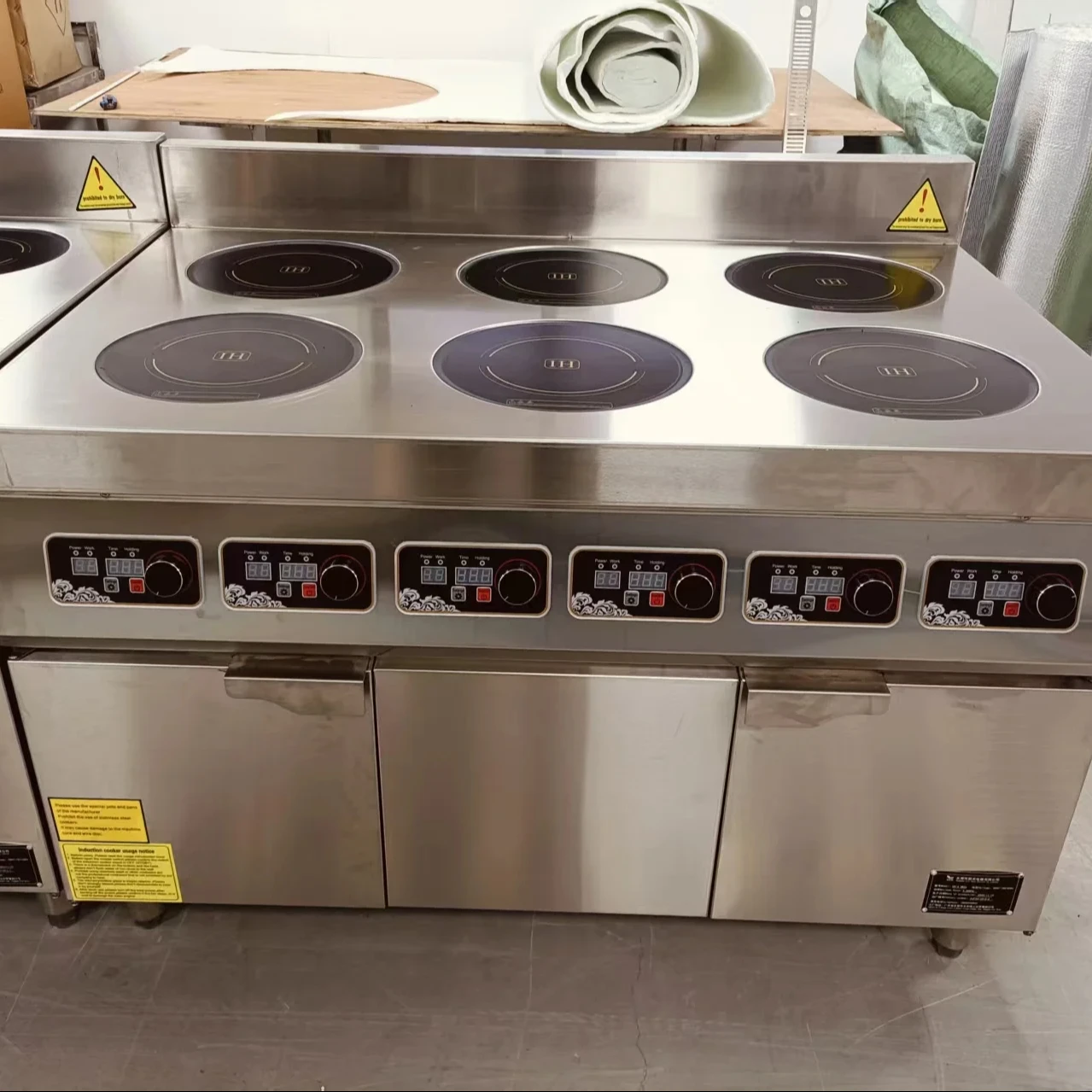 6*2.5/3.5kw Restoran Tezgahı T - Commercial Kitchen Induction incelemesi ve fiyatı