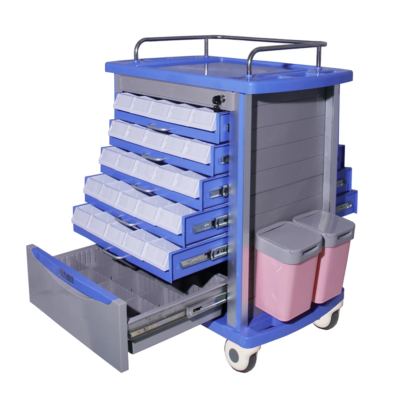 BT-MY002  hospital and clinic medical carts usage medicine trolley cart trolley medical medicine drug emergency trolley