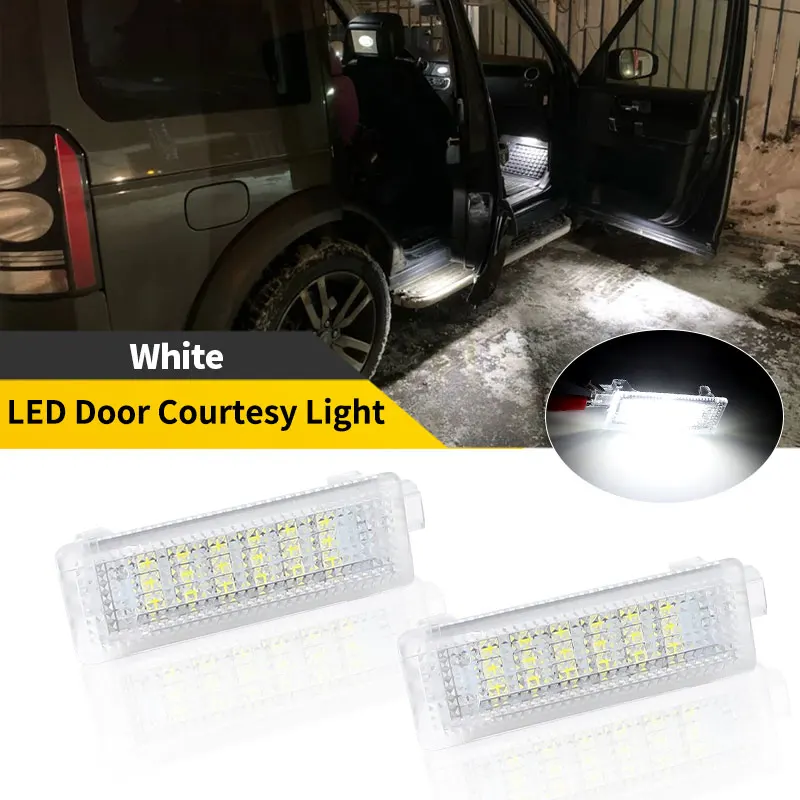 2PCS For BMW E82 E88 E81 E87 F20 F21 F22 F23 E90 E91 E92 E93 M3 F30 F31 F80 Led Door Courtesy Light Footwell Lighting for Cars