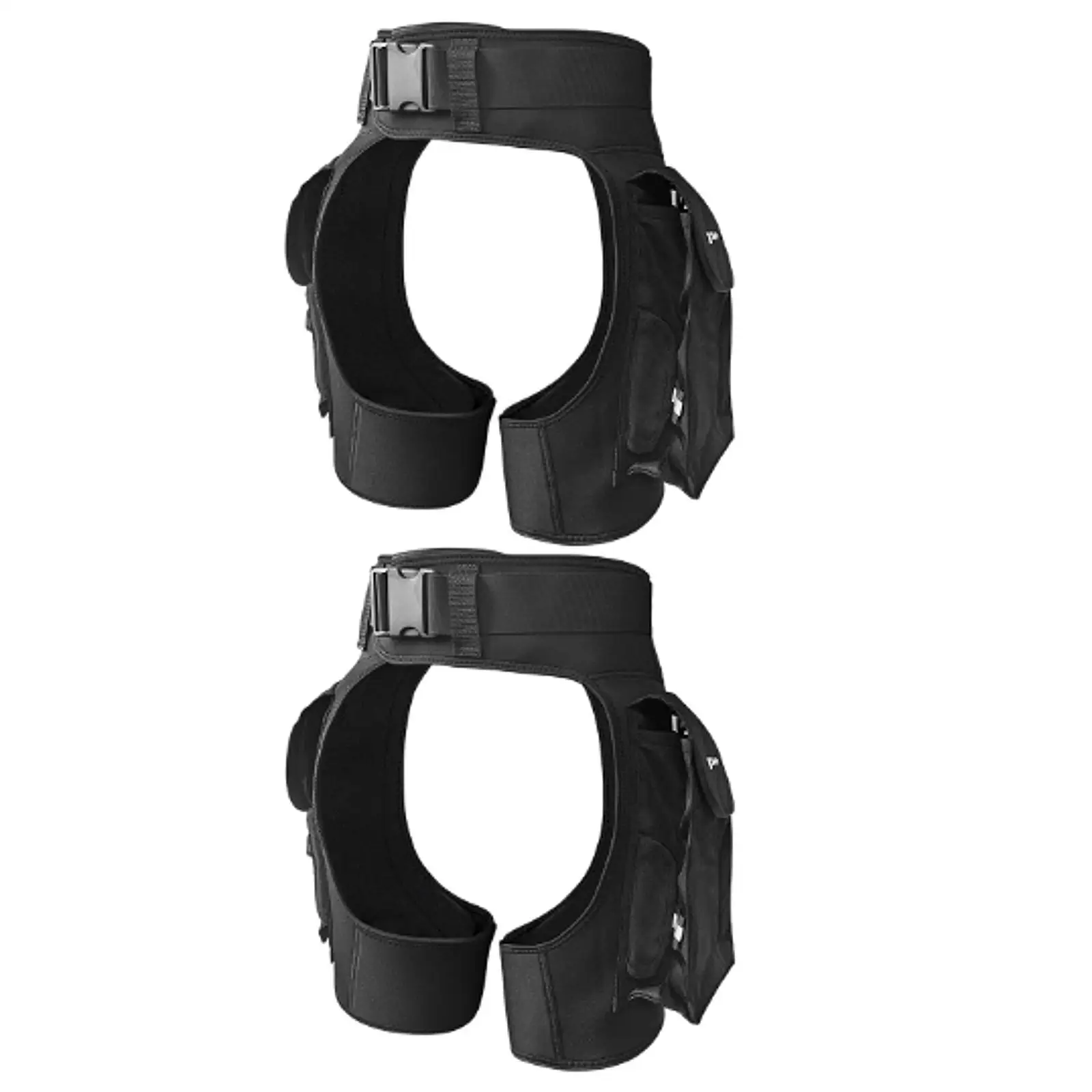 

Wetsuit Pants Adjustable Waist Belt with Side Pockets Diving Shorts for Scuba Diving Surfing Kayaking Water Sports Underwater