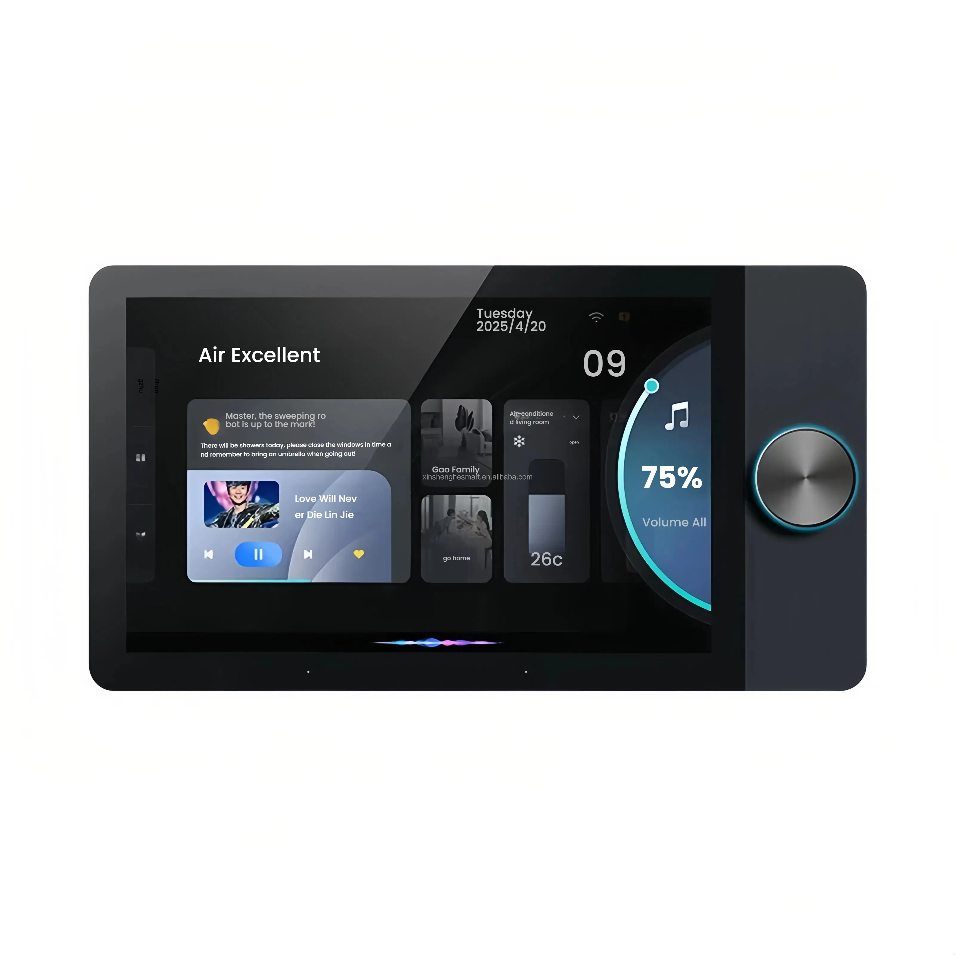 

WiFi & LAN Smart Relay Switch With Zigbee 3.0 Hub, 2-Gang Relay For Touch Glass Switch Panel Wall Central Control