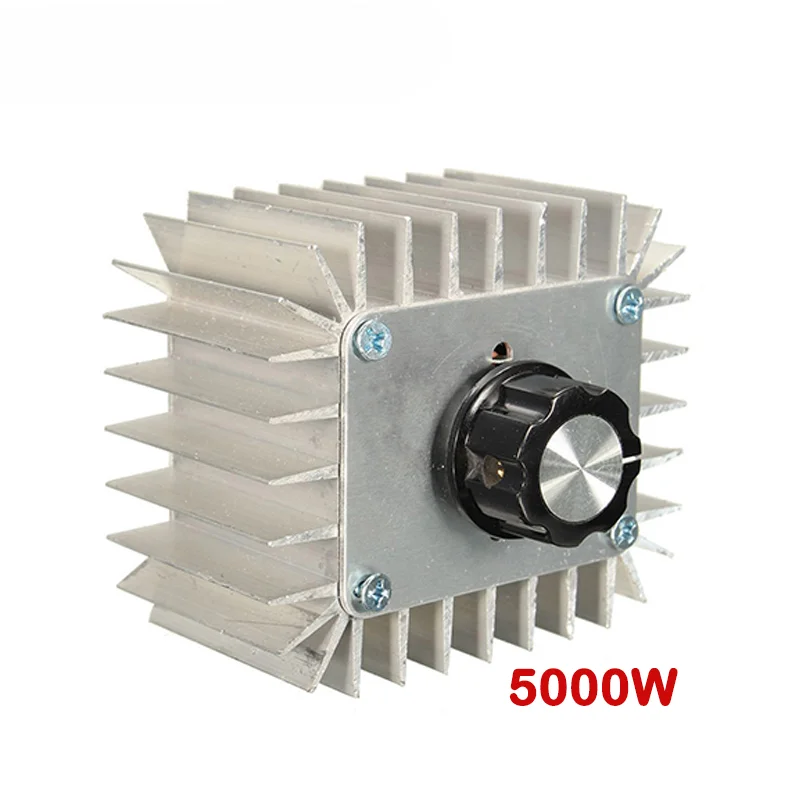 SCR Bộ Điều Chỉnh Điện Áp AC 220V,4000/5000/10000W, Đèn LED Bộ Thay Đổi, tốc Độ Động Cơ Ổn, Bình Giữ Nhiệt Dimer