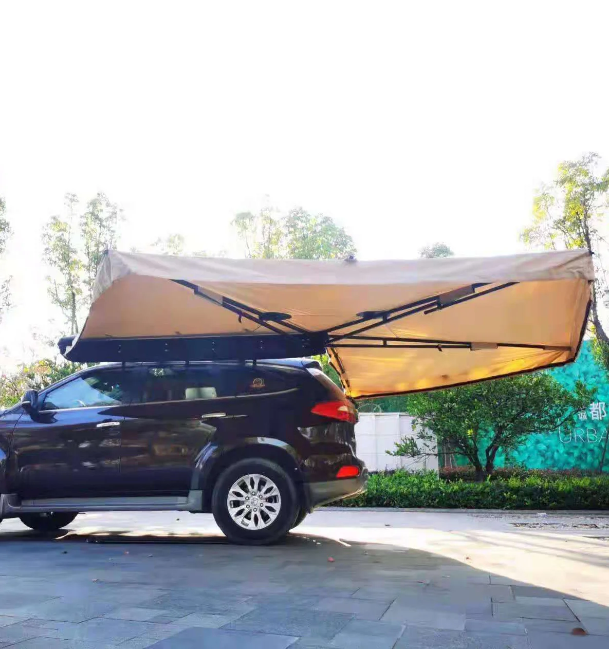 

STLF Off-road Camper 270 Degree Waterproof Car Awning Car Side Awning Tent for Camping