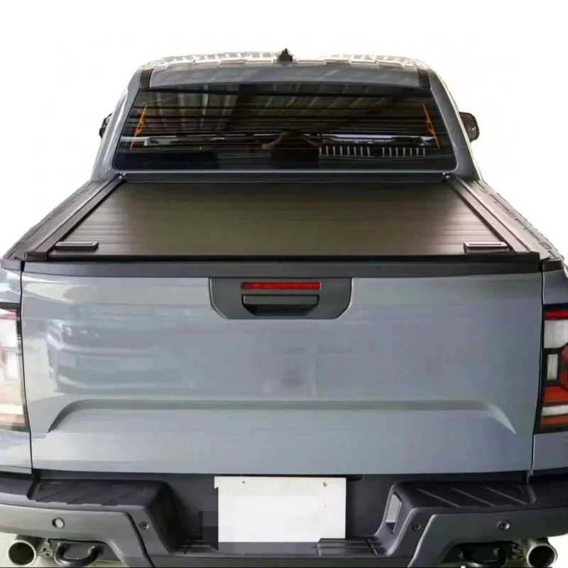 Factory Direct Off Road Waterproof Aluminum Roller Shutter Retractle Tonneau Cover 4X4 Pickup Truck Exterior Accsori