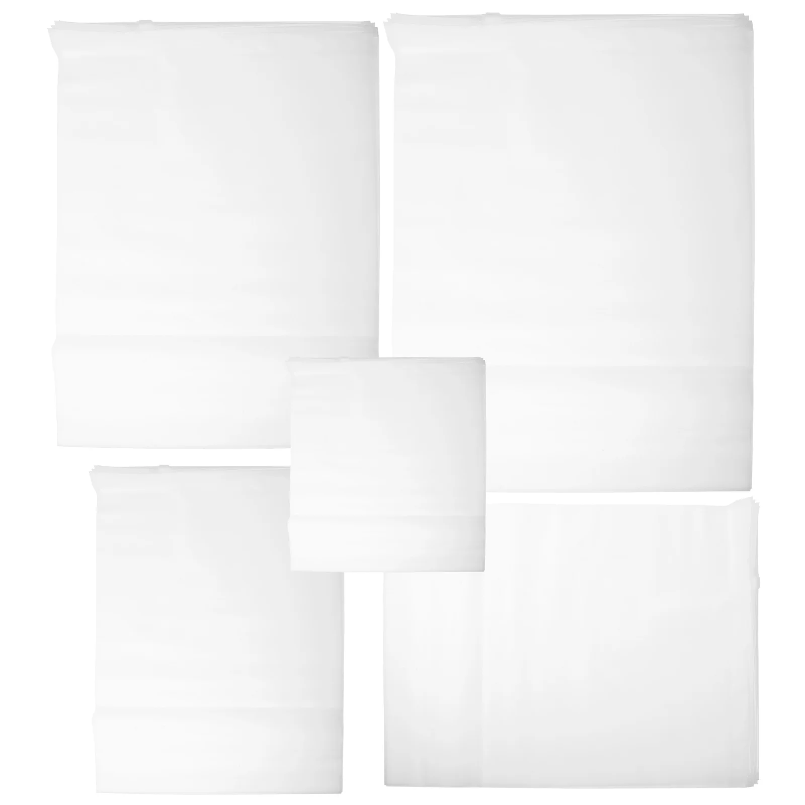 

25 Pcs Storage Packaging Bag Clothes Bags for Shoe Shirt Sweater Pe Travel Luggage Organizer Garment