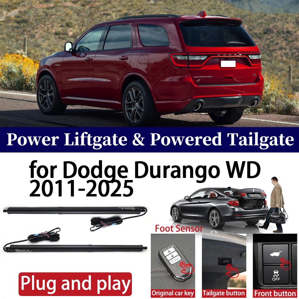 

ZhuCamX for Dodge Durango WD 2011-2025 Car Auto Power Electric Tailgate Liftgate Lift Trunk Closer System Boot Lift Motor Kit
