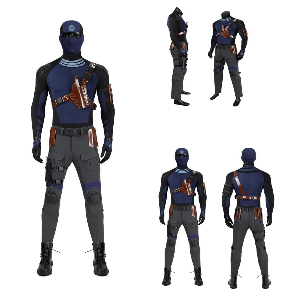 

Rebirth 2 Superhero Devil Costume Men's Battle Costume Halloween High Quality Men's Bullseye Role Playing Costume Top Pants