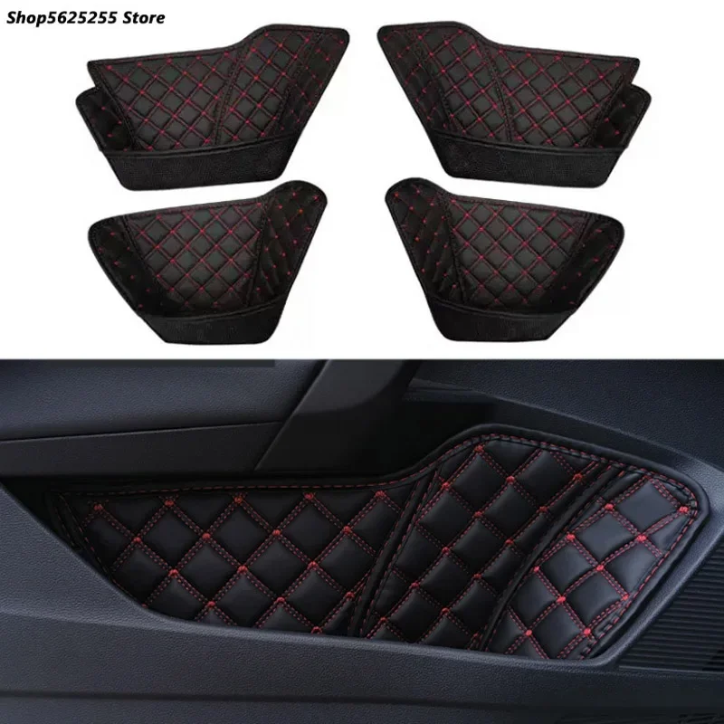 For Toyota Harrier 2021 2022 Car Front Rear Door Inner Armrest Handle Door Multifunctional Storage Box Car Protective Supplies