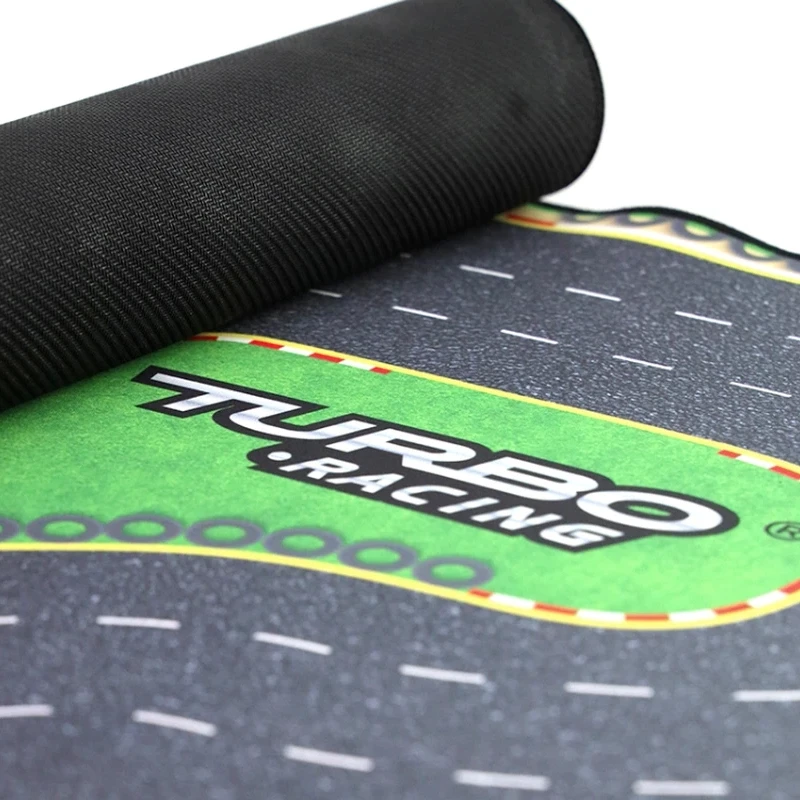 

1/76 Scale Mini RC Car Race Track Mat Professional Drifting Pad For Indoor Outdoor RC Car Hobbyists Kids Racing Games