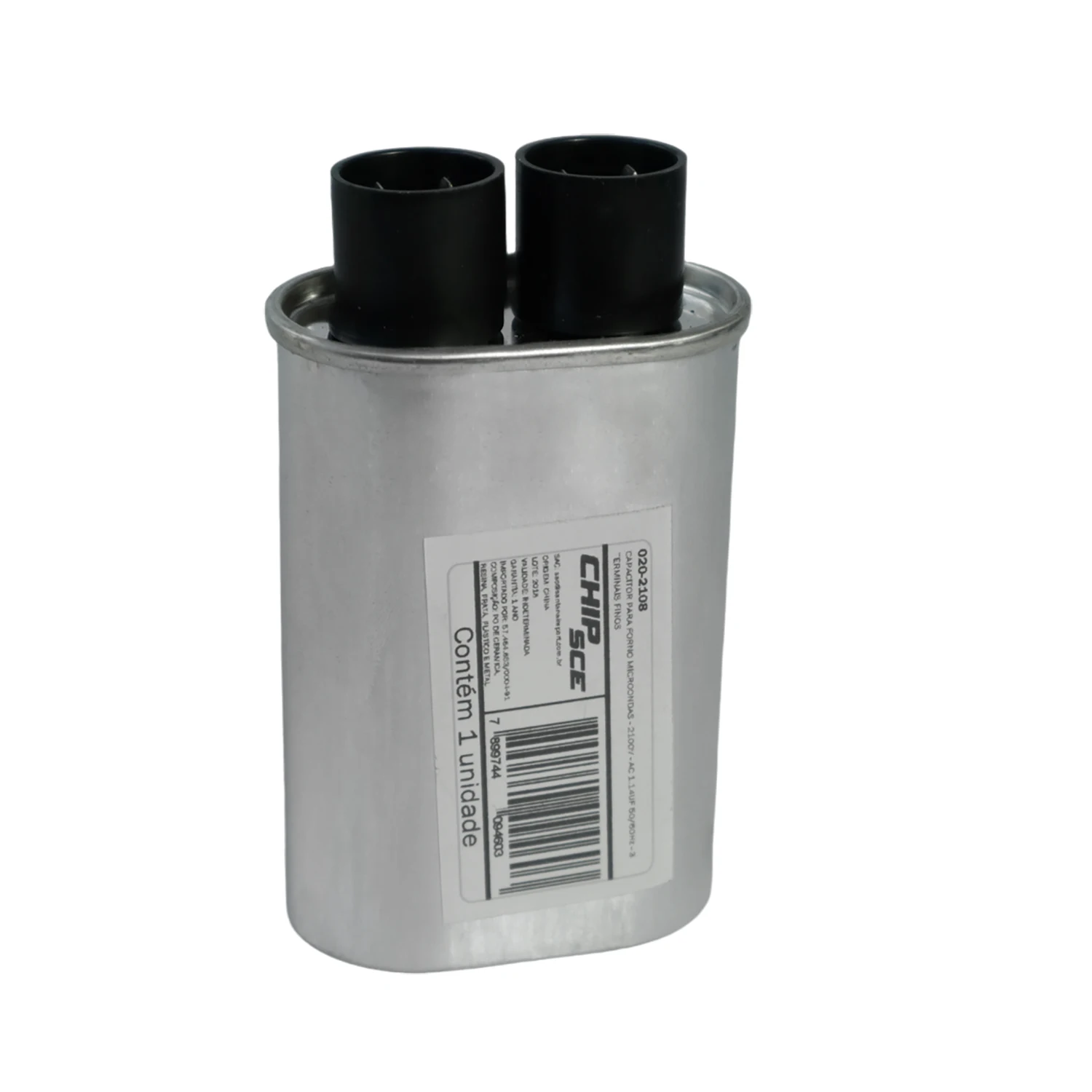 Capacitor For Microwave 1.14UF X 2100v 3 Slim Terminals