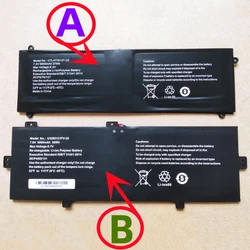 For Atvio E1415A UTL-3285131-2S UTL-3576127-2S U2985131P-2S1P Battery 7.4V 7.6V 5000mAh For ATVIO W1415A ZED AIR PLUS Notebook