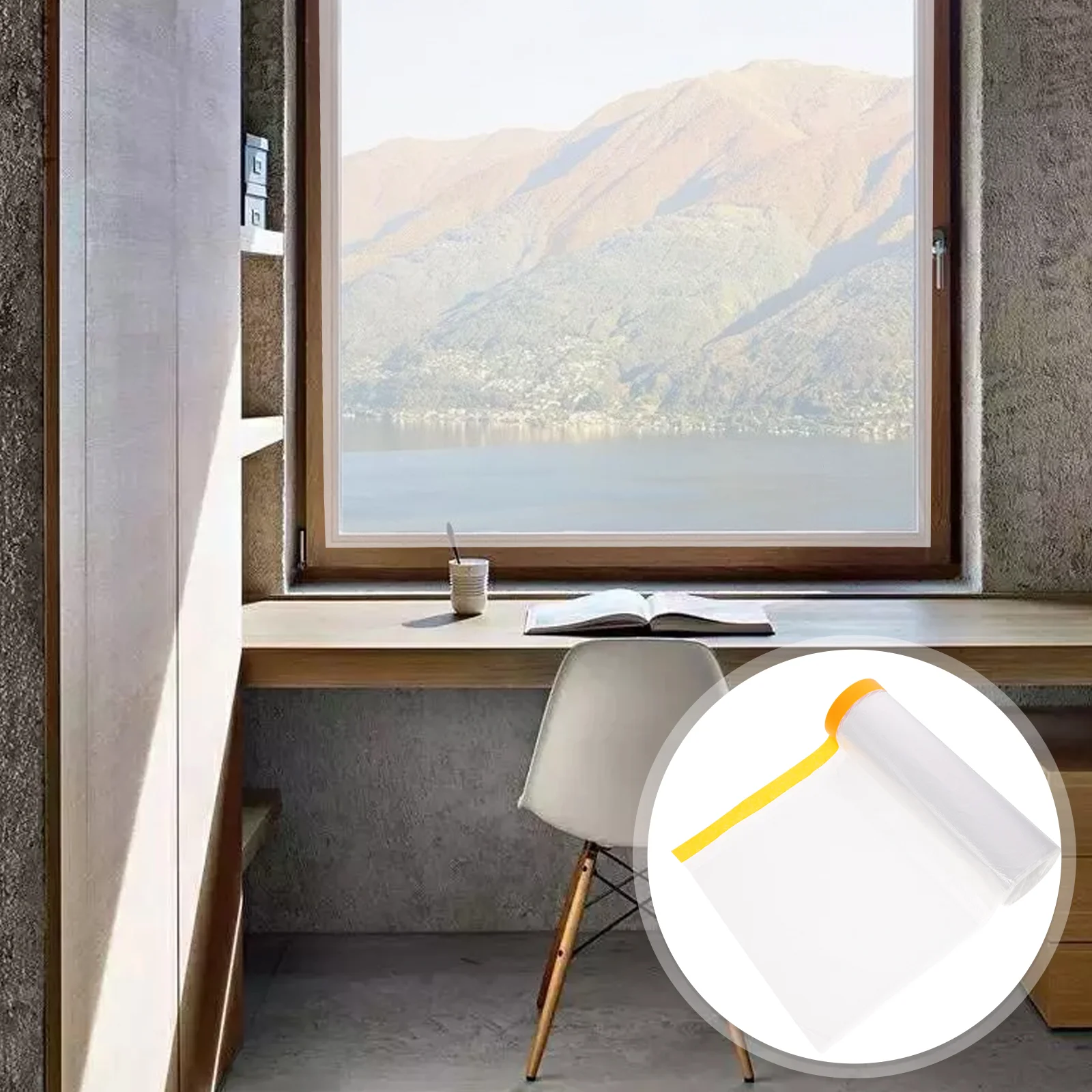 Window Insulation Kit Home Window Insulation Film Winter Window Film for Weatherproofing indoor window insulation kit