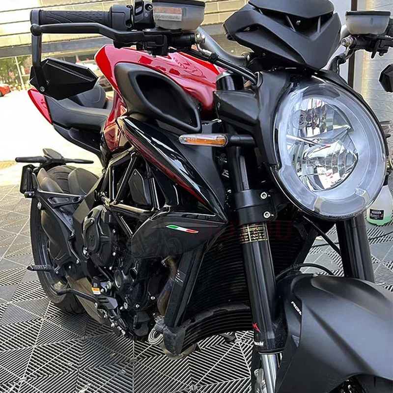 لياماها FZ1 FZ 1 FZ-1 FAZER نمط جديد دراجة نارية عالية الجودة نك سبائك الألومنيوم المقود مرآة الرؤية الخلفية مع الشعار #2