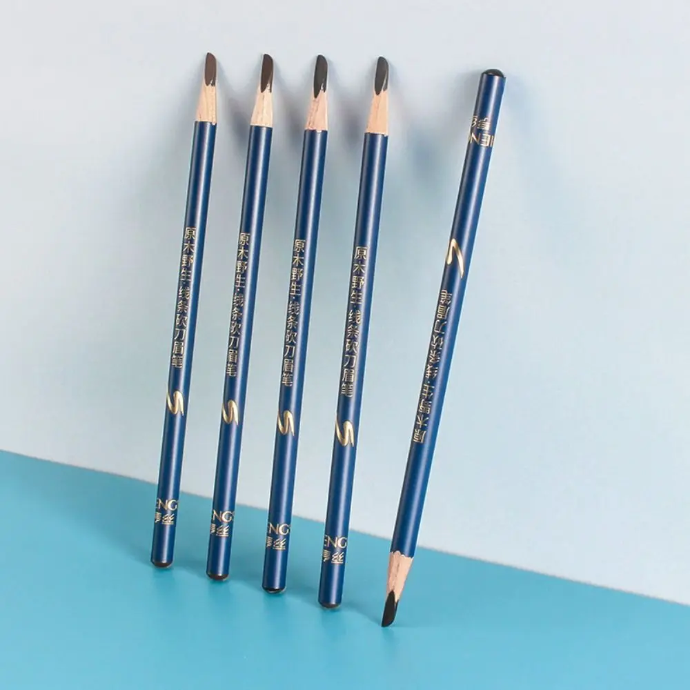 Long-lasting Eyebrow Pencil Not Fading Waterproof Eye Brow Pen Smudge-proof Sweat Resistant Eyebrow enhancer Beginners