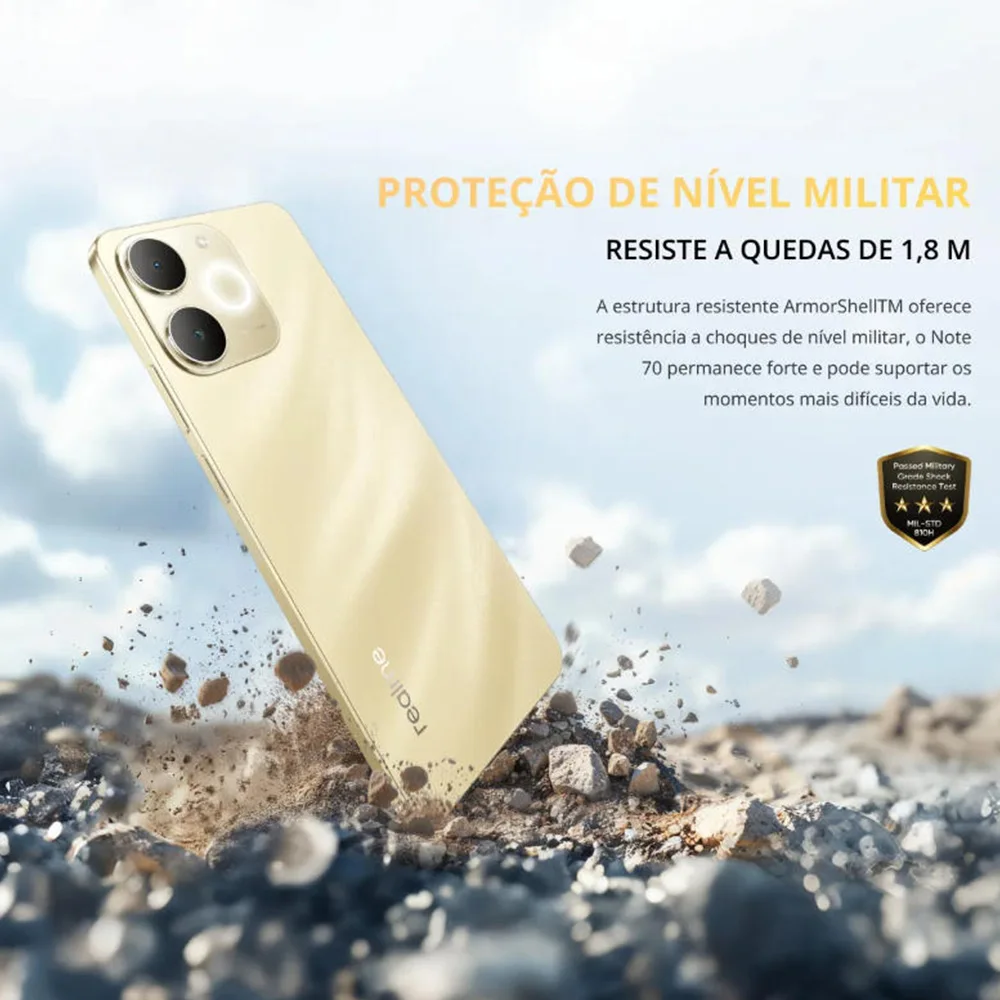 Realme Note 70 Dual Sim 256 جيجا بايت دورادو 8 جيجا بايت رام #6