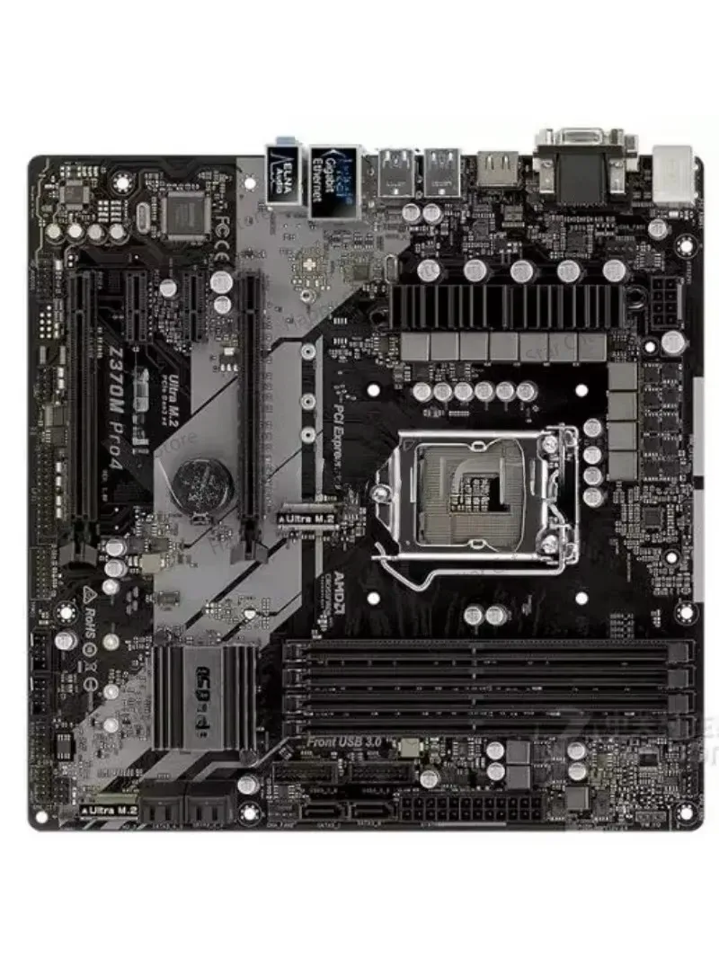 1151-Pin Asrock/Asrock Z370m Pro4 Integrated Small Board Z370 Usb3 Ddr4