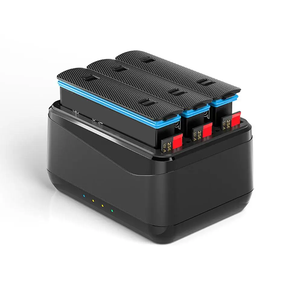 For Insta360 X4 Battery Charging Hub For 3 Batteries Charging Dock Station Sports Action Camera Accessories For Insta360 X4 B7f4