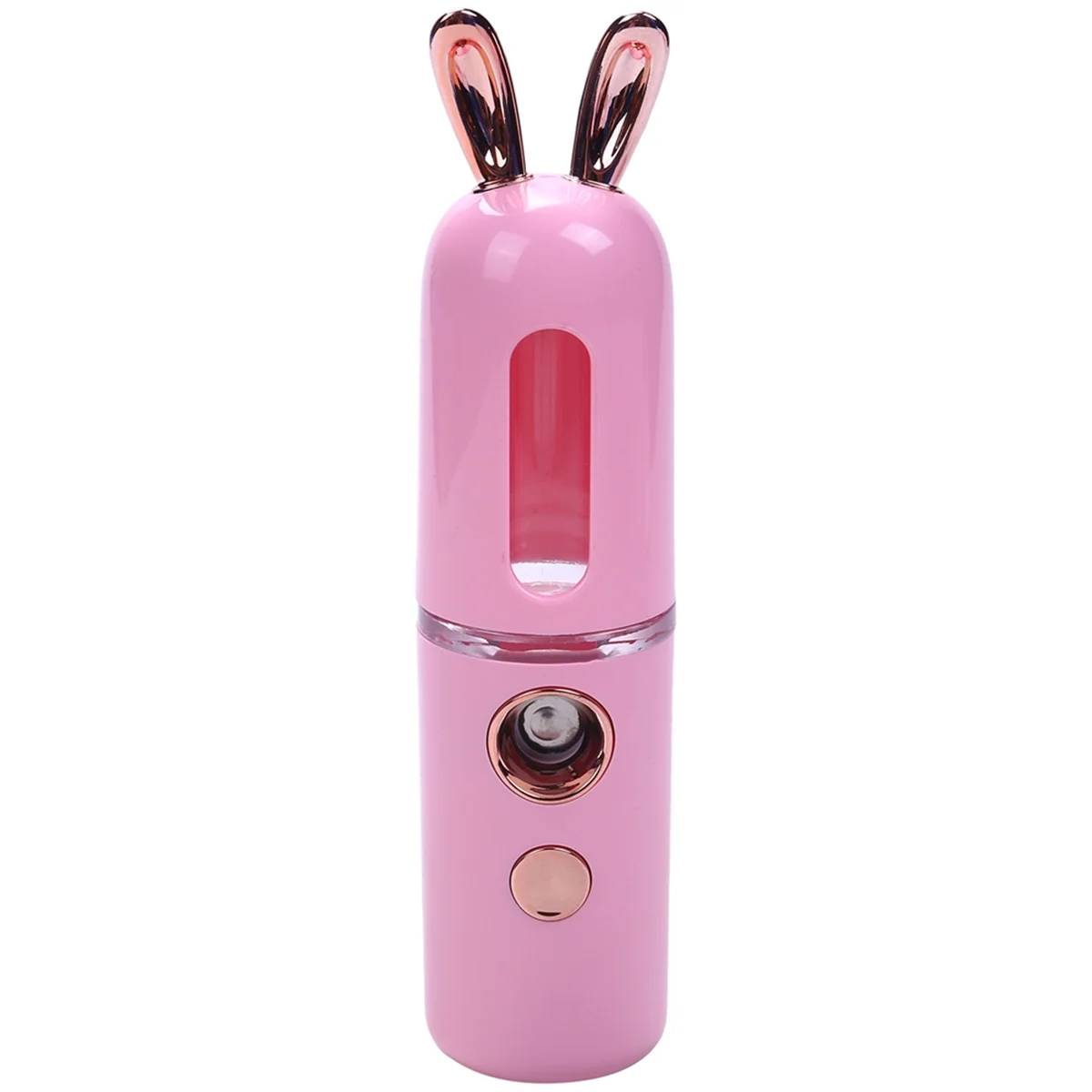 Novo mini usb recarregável nano hidratante facial pulverizador feminino instrumentos de beleza uso doméstico umidificador rosto vapor rosa