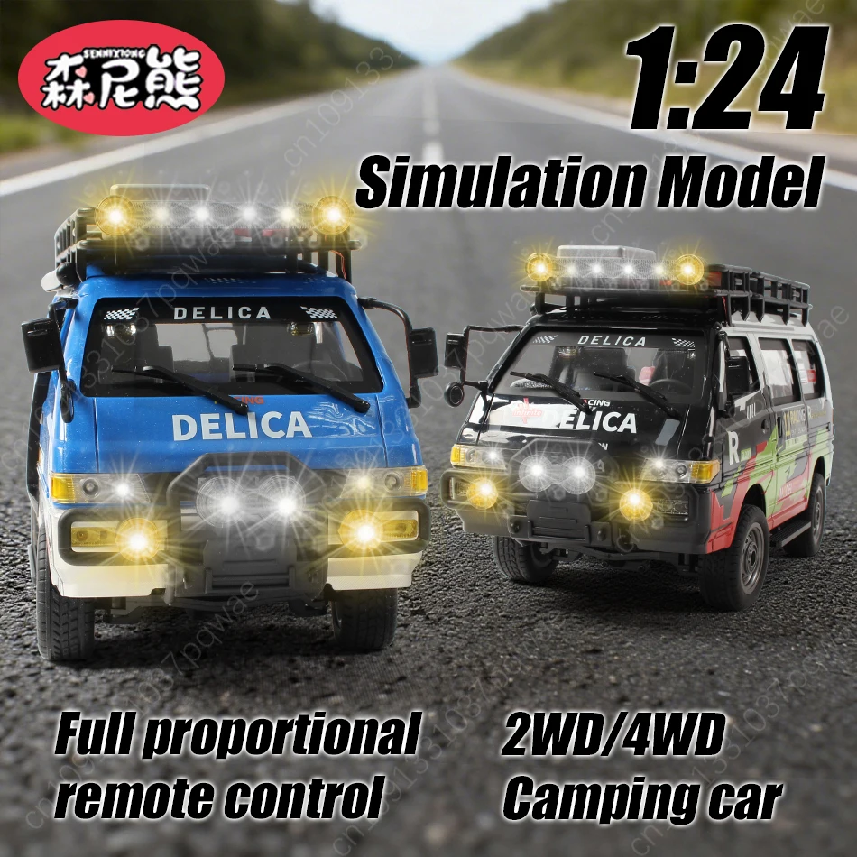 

SENNIXIONG 1:24 MPV RTR с дистанционным управлением, скоростной дрифт, внедорожник, кемпинг, сплав, коммерческий автомобиль, альпинистский грузовик, игрушка, подарок на праздник