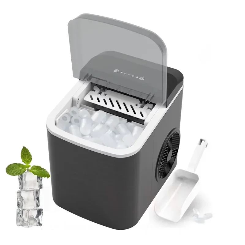 Small Mini Countertop Nugget 15kg Ice Machine Portable Automatic Electric Ice Machine