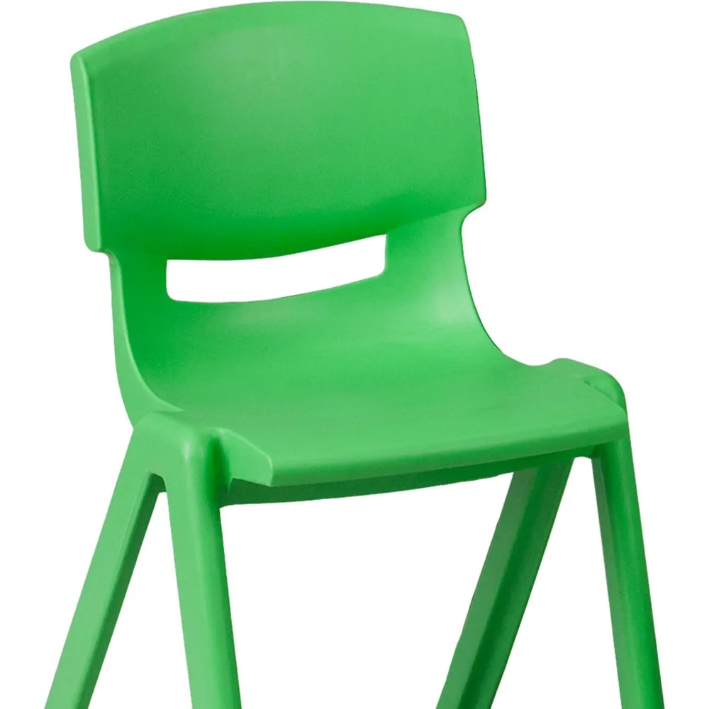 Table d'Activité Réglable pour Salle d'Irritation, avec 6 Chaises Empilables, Rectangulaire en Plastique pour Enfants