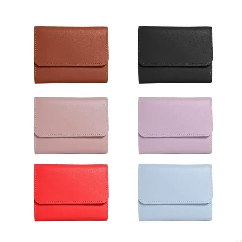 

D0UD Lightweight Women's Short Wallet for Shopping and Travel Multi Card Slots Purse