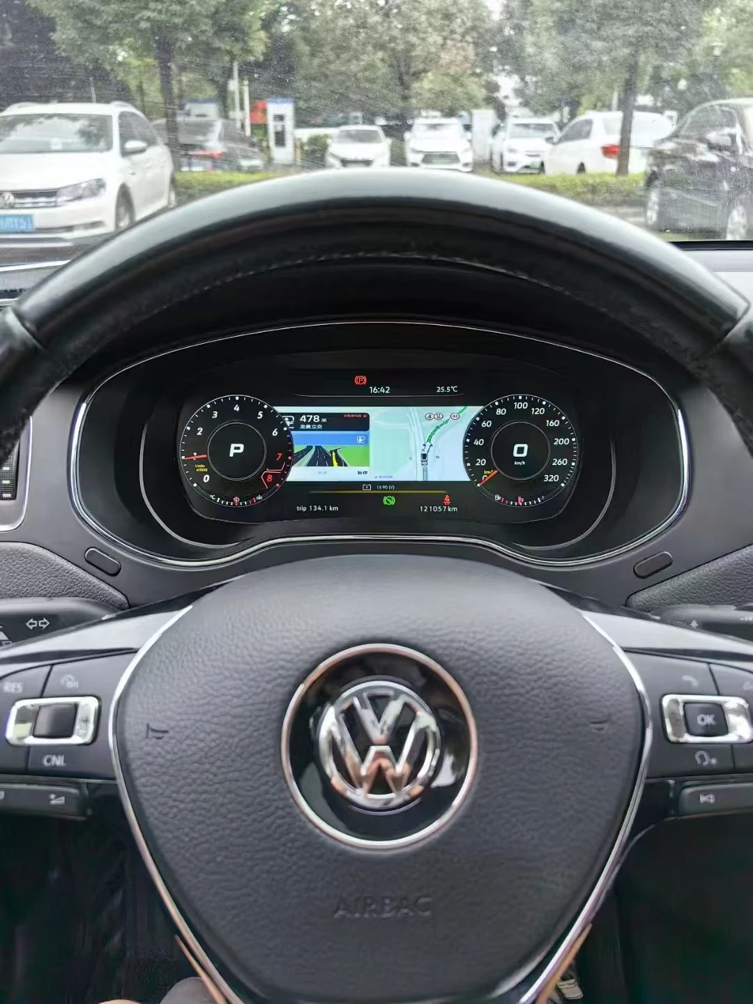 

Car LCD Digital Dashboard Instrument For VW Jetta 2015-2018 Speedometer