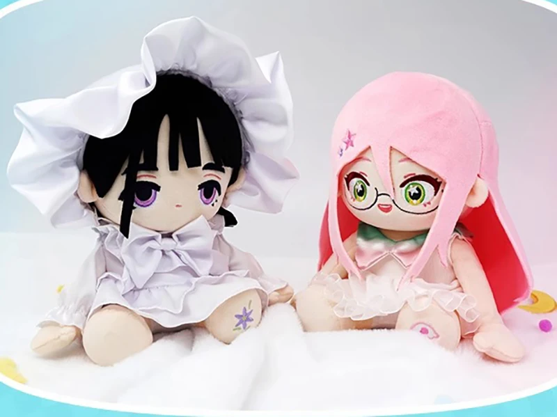 20cm Alien Stage Plush Toys Hyuna MIZI Sua Luka Stuffed Dolls Soft Body Figurine Model Collection Decoration Plushie Xmas Gift