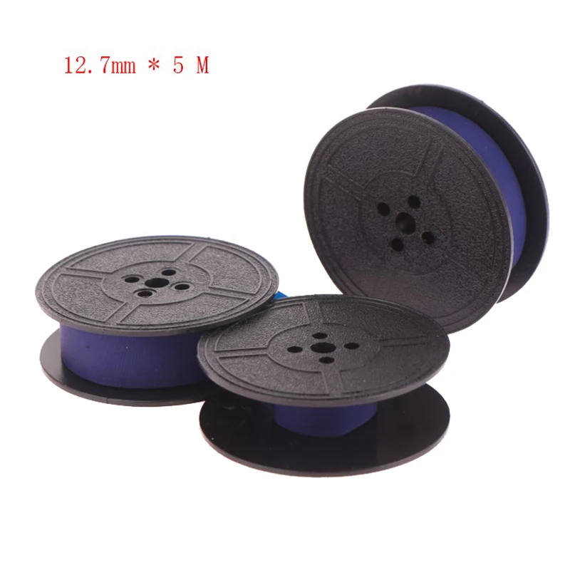 Blue Typewriter Ribbon Spool, Substituição Pack para a maioria Typewriter