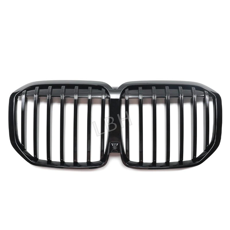 

fit for 2022-2023 BMW new X7 G07 horizontal bar ABS Front bumper Grille Racing Grills Air Intake Radiator ventilation grid