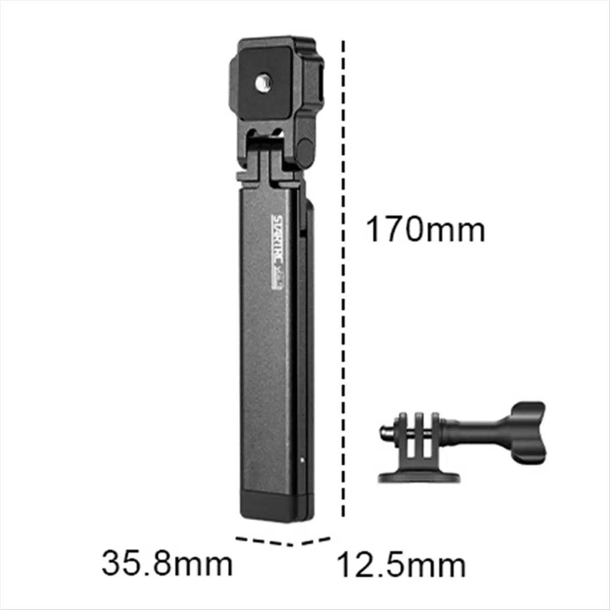 

M85K Magnetic Tripod for X5/ Action Cameras 180° Adjustable Selfie Stick for Travel Vlogging Live Streaming