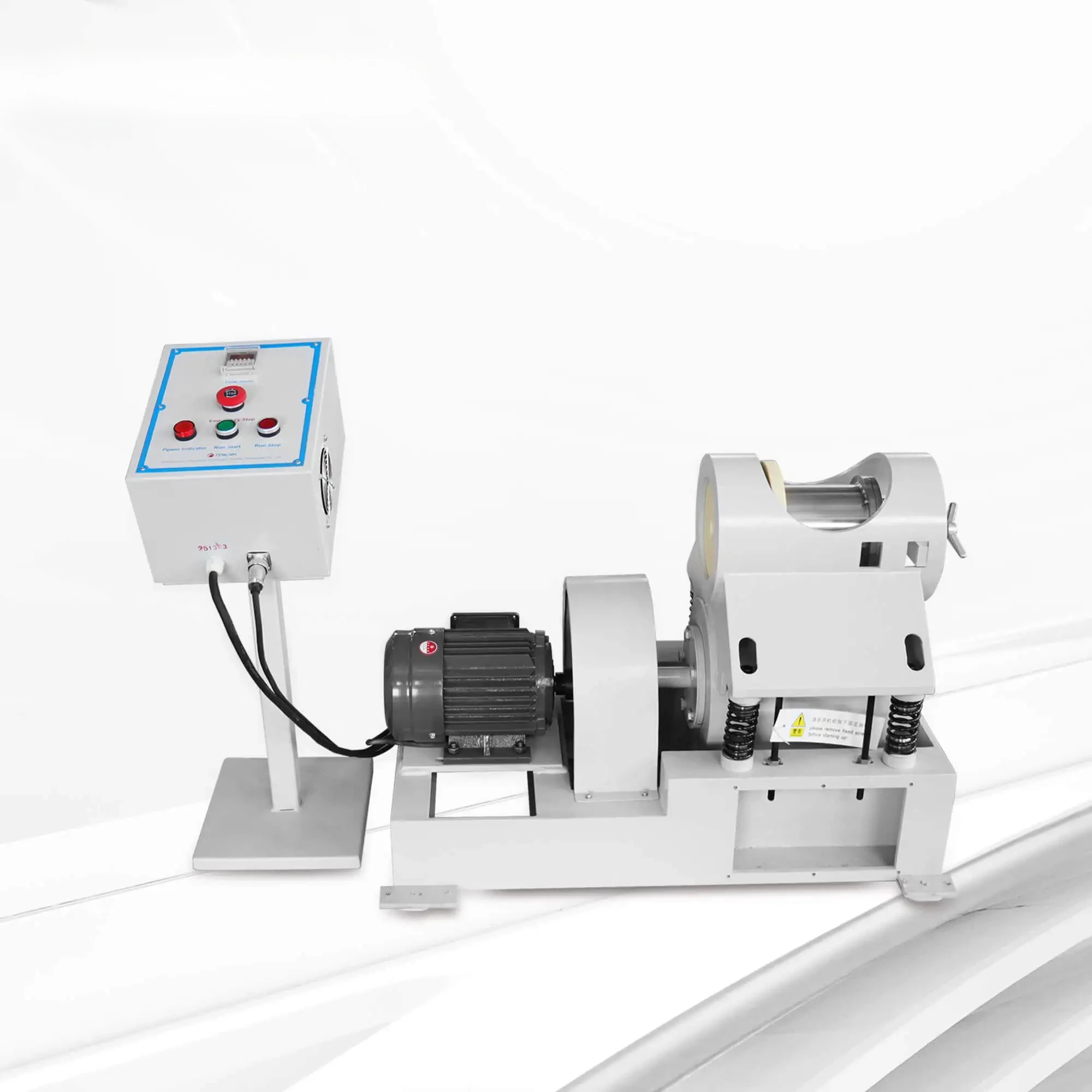 เครื่องบดแบบลูกกลิ้งสั่นสะเทือนขนาดเล็ก ZM-1 ความจุ 1 ลิตร รุ่นตั้งโต๊ะความเร็วสูงสำหรับใช้ในห้องปฏิบัติการ