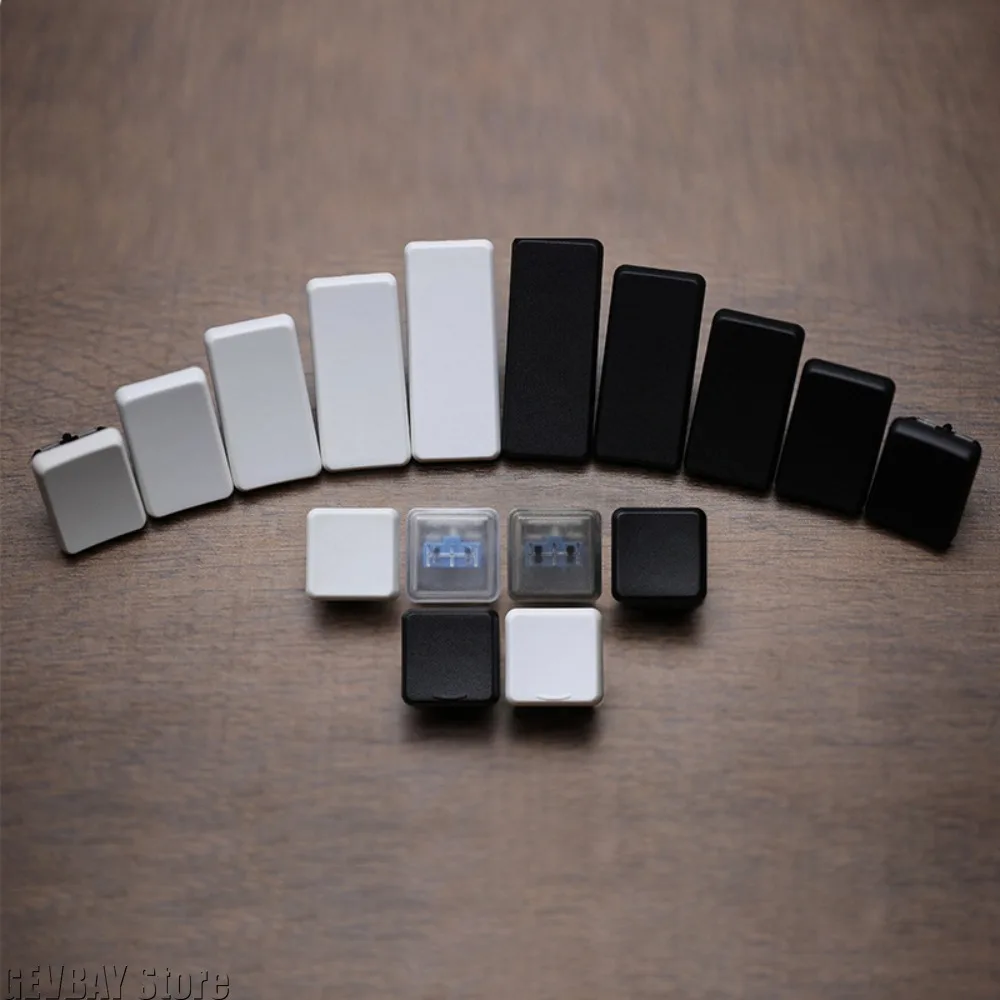 PBT PC 1U 1.25U 1.5U 1.75U 2U 2.25U Keycaps for Kailh Chocolate Low Profile Switch Key Caps Ultrathin CFX Key