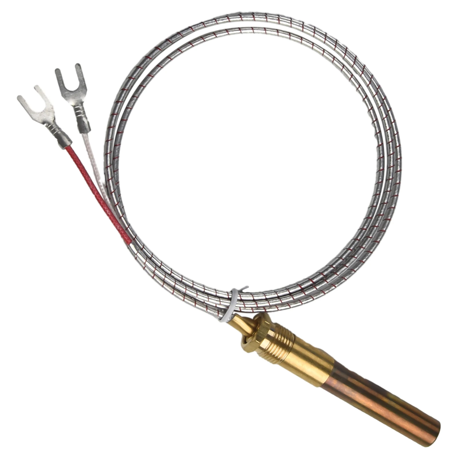 

Temperature Sensor Thermopile for Gas Fireplace Heater Compatible with For Pilot Generator Thermocouple Suitable for Propane Use