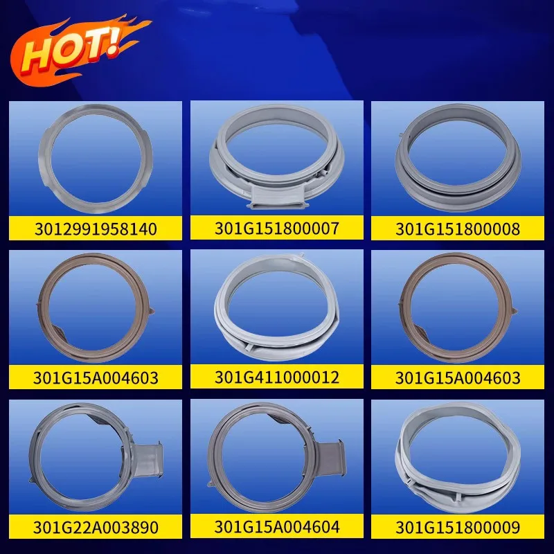 جديد للغسالة حلقة لإحكام الإغلاق 301G 15180007 3012991958140   301G15A 004603   301 جرام 151800008301 ز 1151800009   301 جرام 411000012   أجزاء