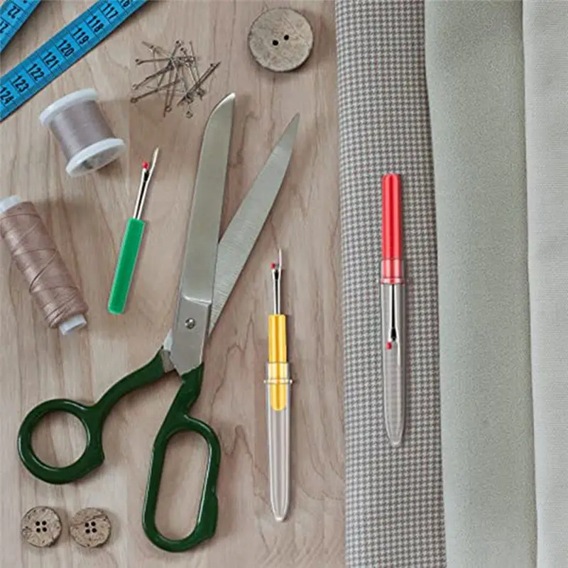 693~Flash120個入り カラフルなシームリッパー 大量 シームリッパー 裁縫道具 刺繍糸取り ハンディリッパー、4色