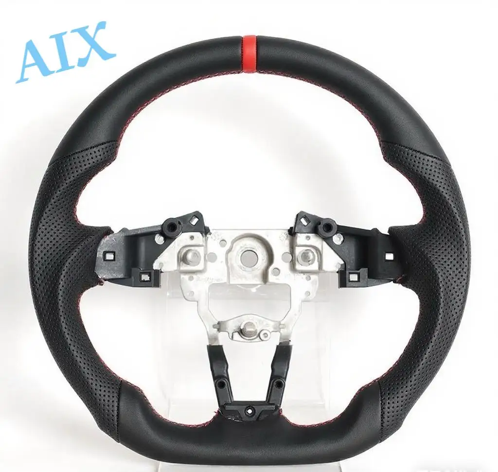 Leather sports steering wheel for Mazda/MX-5/16-23