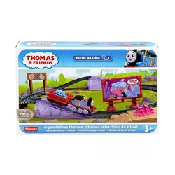 Thomas and Friends Crystal Mines Push Along Track Set Assortment Figure Transporting Crystal Minerals Animation Model Toys Gifts